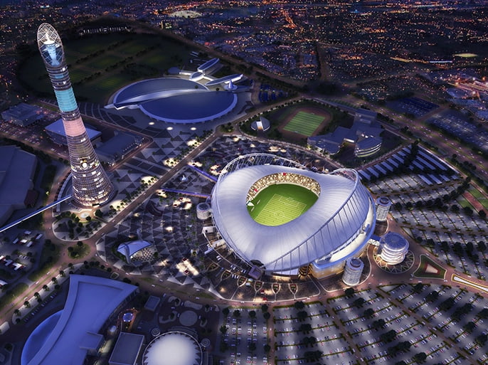 The Stadiums In Qatars Football World Cup Bahwan Metal And Glass